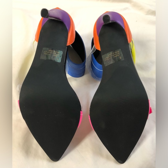 Cute Sexy High heel sandals cape robbin size: 9 color: multicolored - Picture 6 of 10